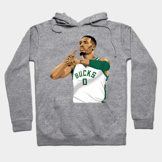 Damian Lillard Dame Time Damian Lillard Milwaukee Bucks Hoodie